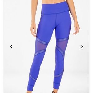 Fabletics Blue Shine Leggings.